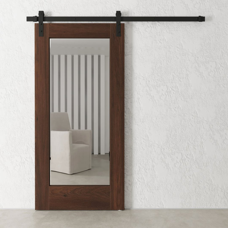 Urban Woodcraft Mirrored Manufactured Wood Finish Knotty Alder Full